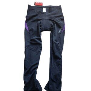 Santic 2XL nwt Women's Cycling Pants‎ - Black and Purple